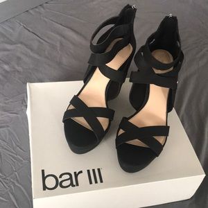 Bar III Sandal Wedges